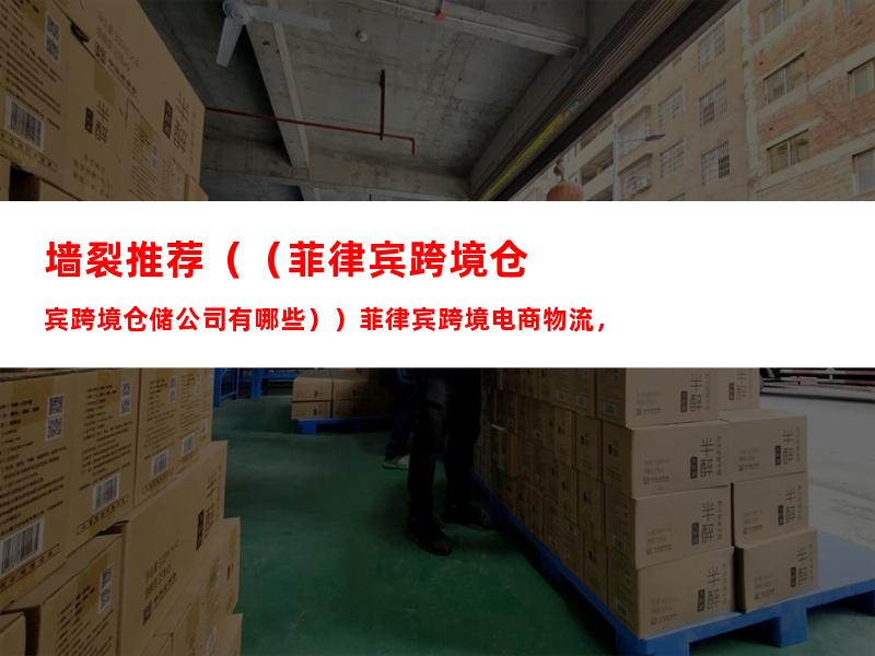 墙裂推荐（（菲律宾跨境仓储公司有哪些））菲律宾跨境电商物流，