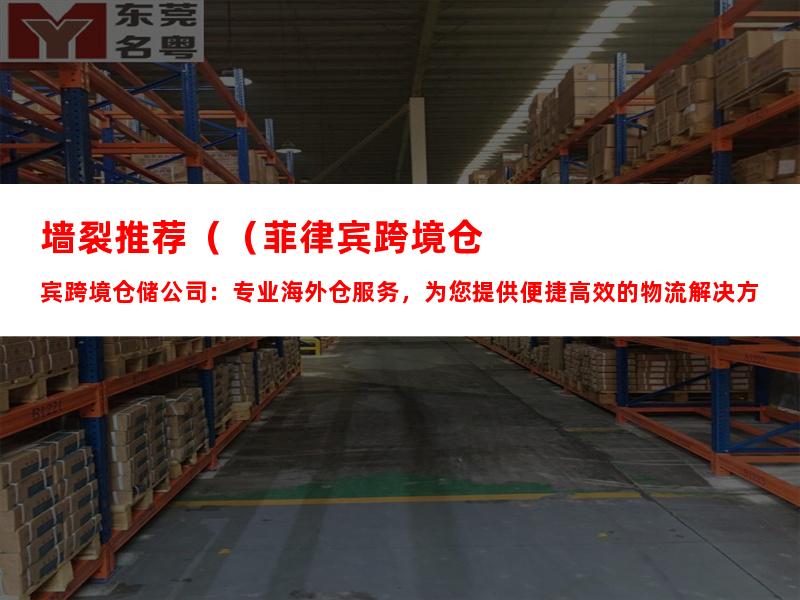 墙裂推荐（（菲律宾跨境仓储公司：专业海外仓服务，为您提供便捷高效的物流解决方案））菲律宾的公司，